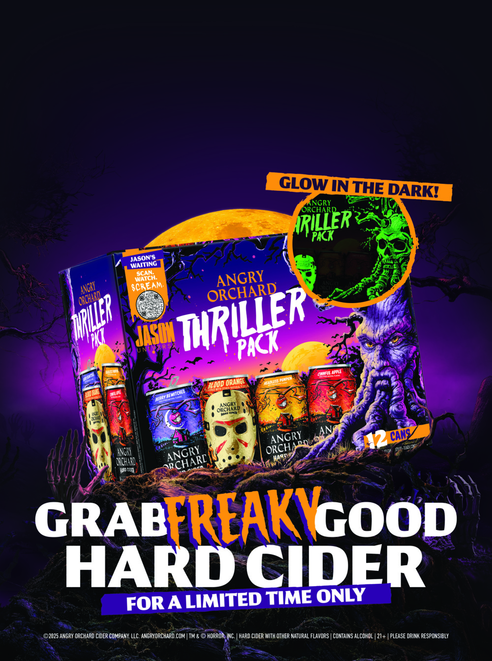 Don’t Get Angry, Get Orchard this Halloween with the NEW limited-edition Thriller Pack!