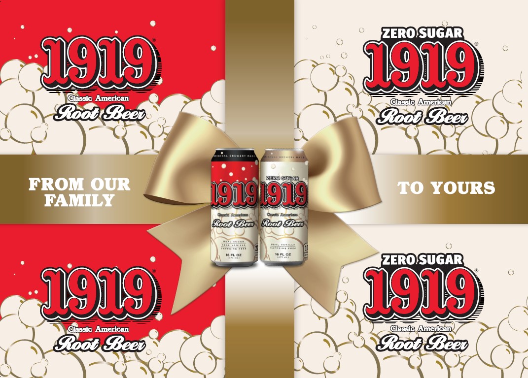 New 1919 Zero Sugar Root Beer