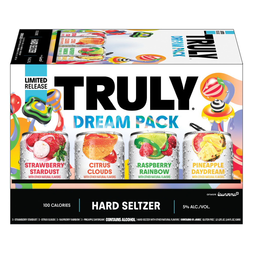 Four flavors. Endless daydreams. Make your dreams come Truly.